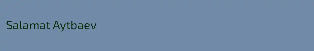 Salamat Aytbaev